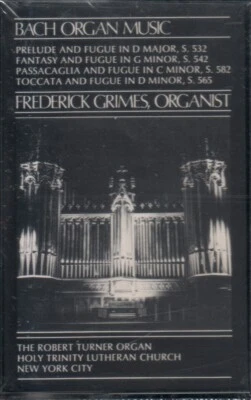 Bach Organ Music Prelude Fantasy Passacaglia Toccata And Fugue Sealed Cassette - Image 1 of 3