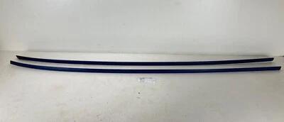 BMW X2 F39 2018-2021 portaequipajes izquierdo derecho moldura azul C10 Foto 1 de 4