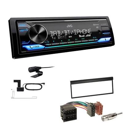 JVC Digital 1-DIN Autoradio DAB+ Bluetooth für Skoda Fabia Facelift 2004-2007 - Bild 1 von 4
