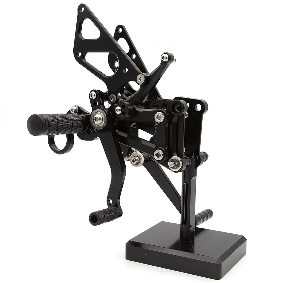 Juego de estriberas traseras de ajuste delantero CNC FXCNC para S1000RR 2009-2014 2009 2010 2013 Foto 1 de 4