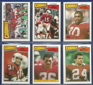 1987 TOPPS ST LOUIS CARDINALS TEAM SET (12) PACK FRESH - w/1,000 YRD CLUB INSERT - Bild 1 von 2