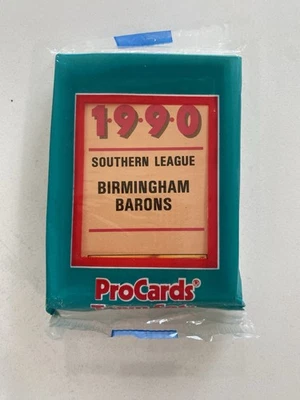1990 ProCards Southern League Birmingham Barons Minor Card Baseball Complete Set - Image 1 of 4