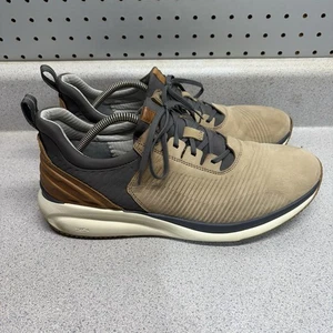 Johnston & Murphy XC4 Extreme Comfort Shoes Beige Tan Nubuck Mens 11 25-6566 - Picture 1 of 13