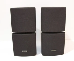 Altavoces estéreo envolventes OPTIMUS XTS-10 doble cubo negros - PROBADOS - Imagen 1 de 15