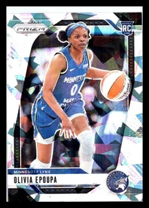 2024 Panini Prizm WNBA #95 Olivia Epoupa Ice Prizms RC Rookie Minnesota Lynx - Picture 1 of 2