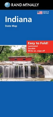 Rand McNally Rand McNally Easy to Fold: Indiana State Laminate (Map) (US IMPORT) - Image 1 of 4