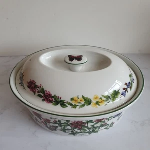 ROYAL WORCESTER HERBS OVAL DEEP CASSEROLE DISH+LID - Picture 1 of 20