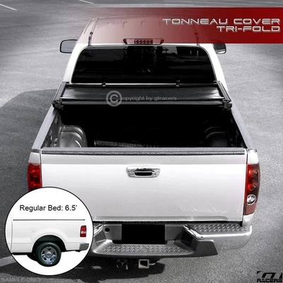 Cubierta Tonneau de vinilo suave triple plegable para cama Mark LT 2004-2014 F150/2006-2008 Mark LT Foto 1 de 4