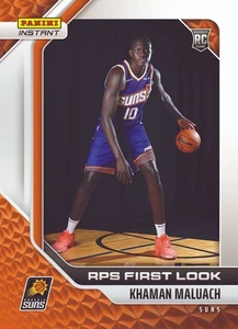 2025 PANINI INSTANT NBA RPS FIRST LOOK 20 KHAMAN MALUACH PHX SUNS ROOKIE - Picture 1 of 2