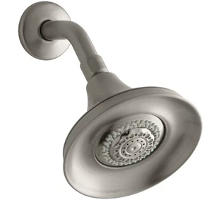 Kohler K-10240-BN Forte 3 Function Shower Head 1.75gpm - Vibrant Brushed Nickel - Picture 1 of 7