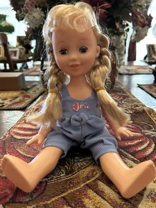 Doll With Braids Around 12 In Tall Cute!! - Picture 1 of 5