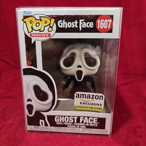Funko Pop! Movies - Scream: Ghost Face #1607 Glow GITD Amazon Exclusive - Picture 1 of 6
