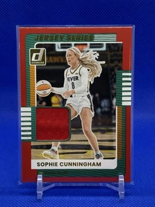 Maglia 2025 Donruss WNBA Sophie Cunningham serie rossa #35 febbre - Foto 1 di 2
