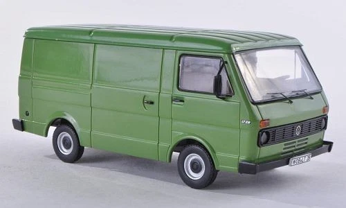 Premium Classixxs 13300 Volkswagen LT28 Box Van Green 1.43 Modellino - Immagine 1 di 1