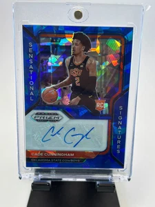 Selecciones del draft Panini Prizm 2021 Cade Cunningham #SS-CCU Blue Ice/25 - Imagen 1 de 2