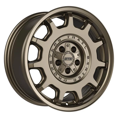 Dropstars 607BZ Wheel 18x8 (35, 5x114.3, 73.1) Bronze Single Rim - Image 1 of 3