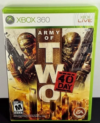 Army of Two: The 40th Day Xbox 360 Video Game Complete With Manual - Image 1 of 4