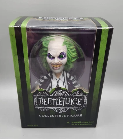 Beetlejuice Stylized Collectible 6" Action Figure NEW SEALED Mezco Toyz Horror Cover