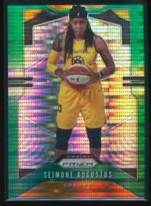 Seimone Augustus 2020 Panini Prizm WNBA Green Pulsar #13 /25 - Picture 1 of 2