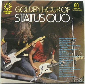 Golden Hour Of STATUS QUO 1973 UK ORG LP MINTY! minty! Francis Rossi - Picture 1 of 3