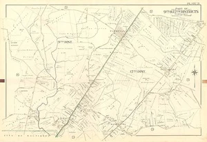 1915 LAURAVILLE, RASPEBURG, PARKVILLE, BALTIMORE COUNTY, MARYLAND ATLAS MAP - Picture 1 of 1