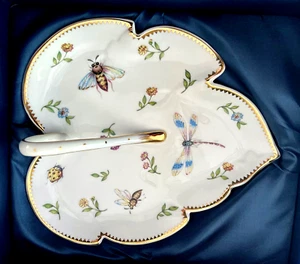 Godinger & Co Primavera 8" LEAF TRAY #9778 NEVER USED - NEW in ORIGINAL BOX - Picture 1 of 8