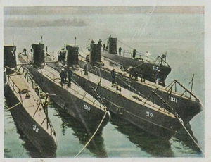 WWII FIGURE, U-Boot Type 2B produced in 1934, (6.2x4.7 cm) - Picture 1 of 1