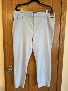 Buffalo David Bitton High Rise Soft Stretch Ankle Skinny Jeans Havana 18/38 Blue - Picture 1 of 9