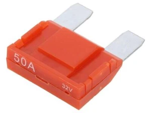 2X 340637 Sicherung: Schmelz 50A 32VDC KFZ 29mm Zinnlegierung ESKA - Picture 1 of 1
