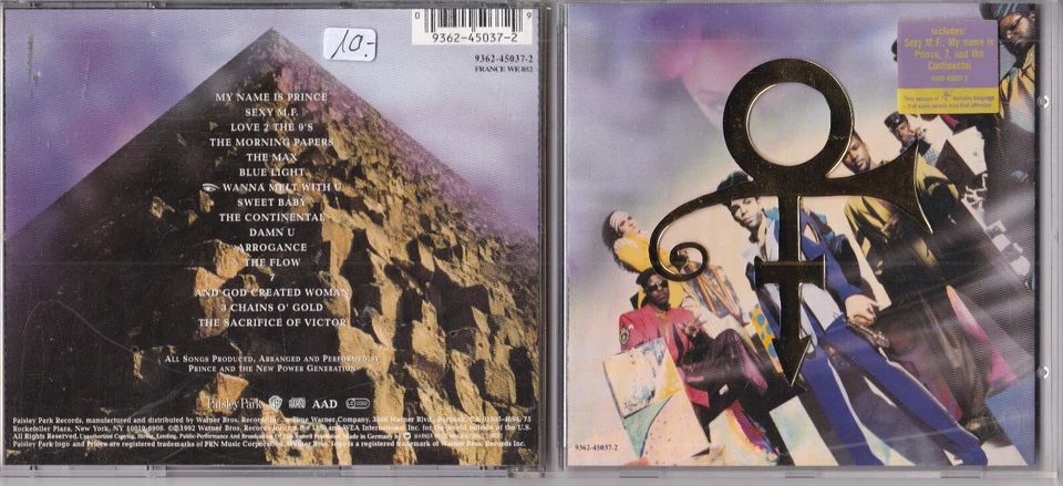 Prince And The New Power Generation -Love Symbol- CD Paisley Park - Bild 1 von 1