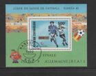 CENTRAL AFRICAN REPUBLIC #548 1982 WORLD CUP SOCCER MINT VF NH O.G CTO S/S