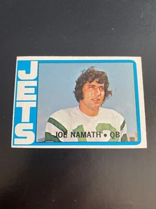 1972 TOPPS FOOTBALL #100 JOE NAMATH!! $1 SHIPPING!! - Picture 1 of 2