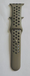 Apple Nike Sport Band (45MM) S/M Olive Gray/Black for Apple Watch Series - Zdjęcie 1 z 3