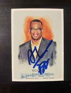 2010 Topps Allen & Ginter’s #144 Stuart Scott ESPN Signed Card Autographed - Picture 1 of 1