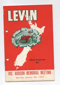 1964 Levin Programme Touring Racing Sports Motorcycle New Zealand Program - Bild 1 von 6