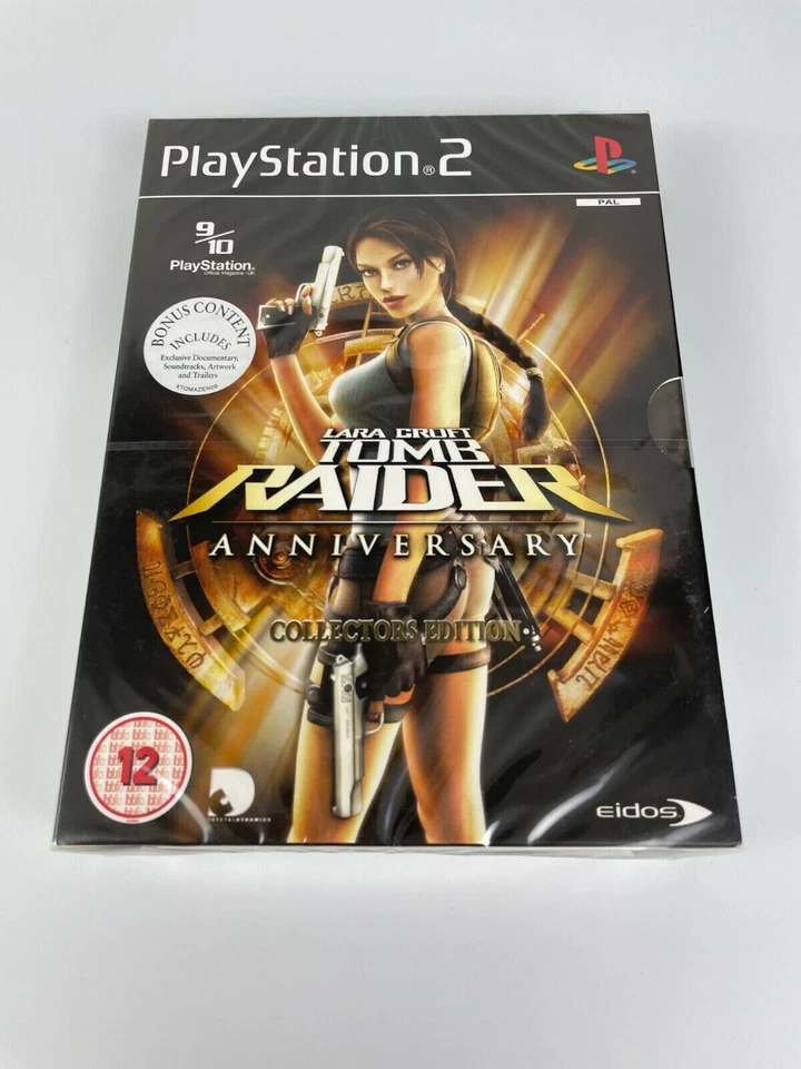 PS2 Lara Croft Tomb Raider Anniversary Collector's Edition, New & Factory Sealed - Image 1 of 4