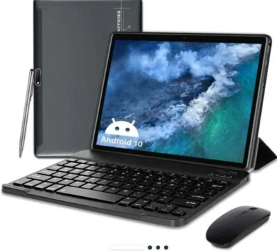tablette aoyodkg bleu neuve, 10 pouces, 4G avec clavier et souris - Photo 1/4