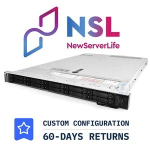 DELL R640 10SFF NVME Server 2x Gold 6140 2.3GHz 36 Cores 64GB H730p Choose Drive - Picture 1 of 4