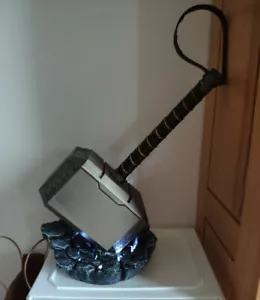 HCMY (Hammer+ Base) Full Metal Ver 2.0 The Avengers Thor Hammer Props Mjolnir - Picture 1 of 9