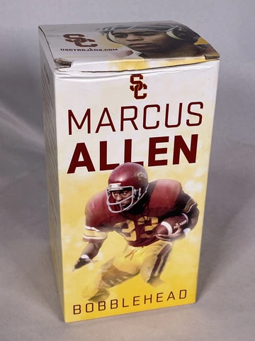Marcus Allen #33 USC Trojans Football Bobblehead in Box Cover