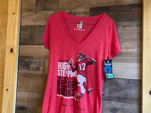 Devin Hester Shirt Womens Medium NEW High Stepping Into The Record Books Falcons - Picture 1 of 5