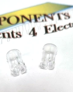 Clear Lens for 5mm LED Low Profile Pack of Two (X2) ( 10174) - Picture 1 of 2