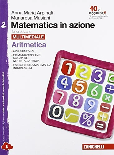 matematica in azione 2 matematica sc.media arpinati/musiani 8808236471 - Immagine 1 di 1
