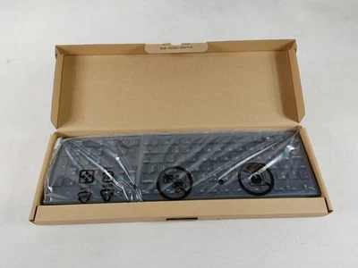 Lot Of 2 Nuovo Dell 644G3 USB con Filo Inglese Nero Multimediale Fisso Tastiera - Immagine 1 di 4