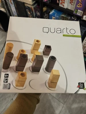Quarto Board Game 91 Gigamic Blaise Muller Mensa Select Family Edition Complete - Image 1 of 2