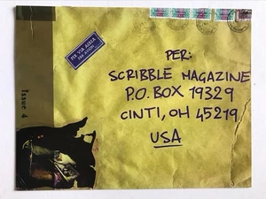 SCRIBBLE GRAFFITI MAGAZINE #4 1997 - VINTAGE OHIO GRAF ZINE COLOR AND B&W - Picture 1 of 3