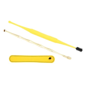 Ear Pick Earwax Removal Ear Clean Tool Spring Soft Brush Ear Spoon Ear Clean PLM - Picture 1 of 12