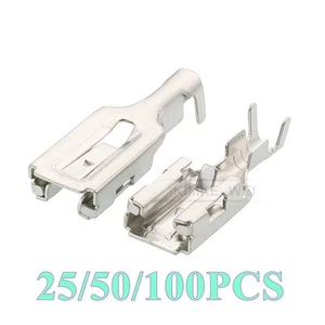 TE/AMP 18-14 AWG Automotive Crimp Female Socket Pin Terminals Contact 170454-2 - Picture 1 of 2