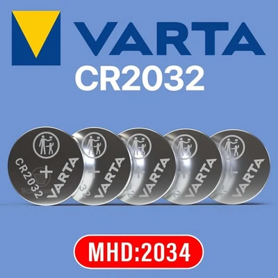 CR2032 2032 VARTA Industrial Lithium Knopfzellen MHD bis 2034 - Bild 1 von 4