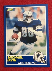 1989 Score Michael Irvin RC Dallas Cowboys #18 - Bild 1 von 2